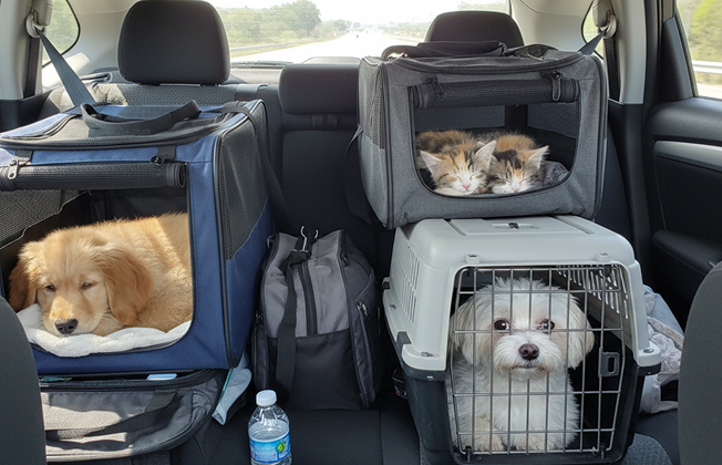 반려동물 동반 탑승 이미지